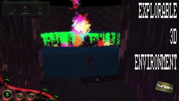 BARS: the virtual club, an explorable 3D room