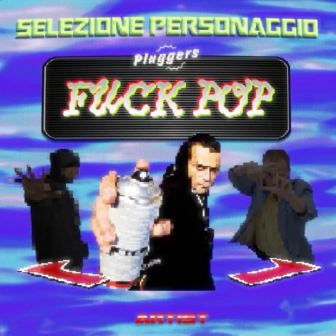 Fuck Pop character select screen: the artist